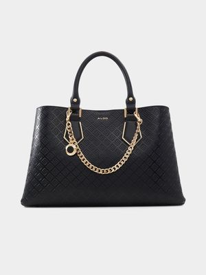 Women's Aldo Black Baeli Tote Handbag