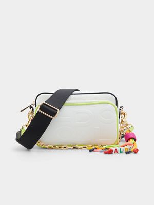 Women's Aldo White Eviebag Crossbody Handbag