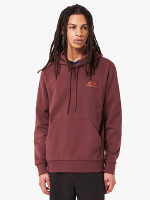 Men's Oakley Brown Lined Mountain Bark Hoodie