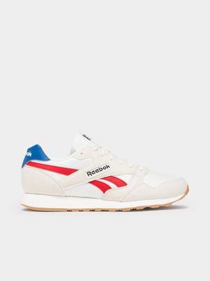 Mens Reebok Ultra Flash Chalk/Red Sneaker