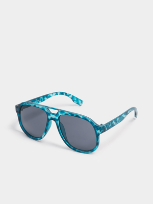 Jet Younger Boys Matte Blue Carrera Sunglasses