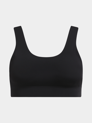 Jet Women's Black Padded Crop Top