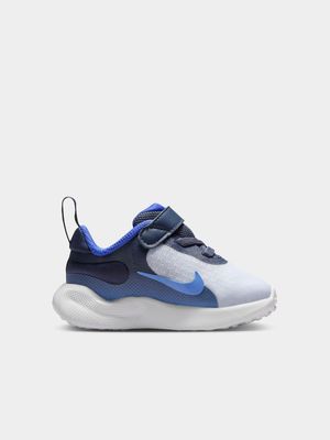 Junior Infant Nike Revolution 7 Blue/Grey/White Running Shoes