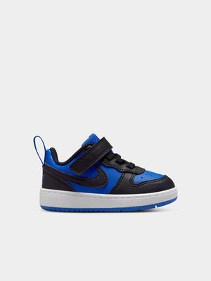 Junior Infant Nike Court Borough Recraft Blue/Black Sneakers