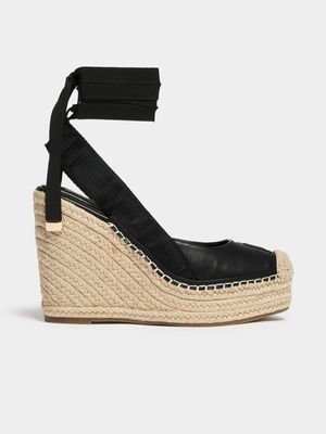 Luella Ankle Tie High Wedges