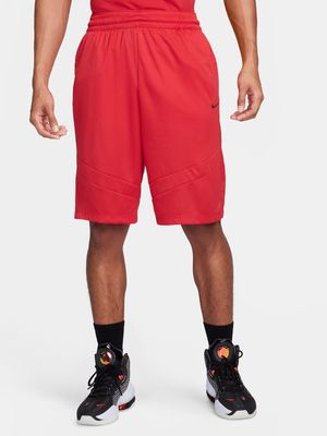 Mens Nike Icon 11inch University Red Basketball Shorts