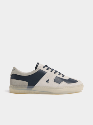 Men's Polo Navy & White Gumsole Sneakers