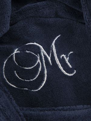 Luxury Mink Gown with Mr Embroidery