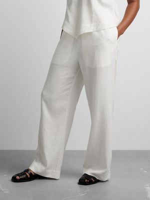 Women's Canvas Co-ord Linen Pants