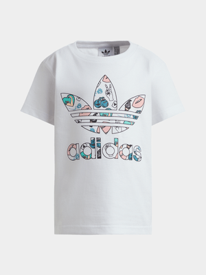 adidas Originals Unisex Kids OG Symbols White T-Shirt