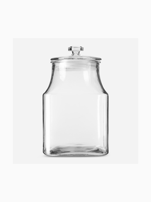 @home Glass Canister with Lid 3.2L