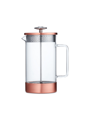 Barista & Co 8 Cup Coffee Press Copper