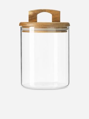 Simply Stored Container With Acacia Lid 1050ml