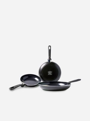 Greenpan Memphis Frypan Set 3pc