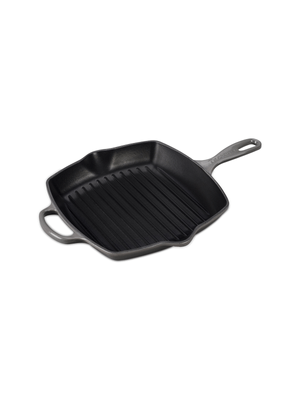 Le Creuset Signature Skillet Grill Square Flint 26cm