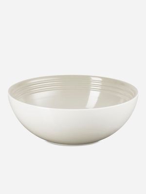 Le Creuset Serving Bowl Meringue 24cm