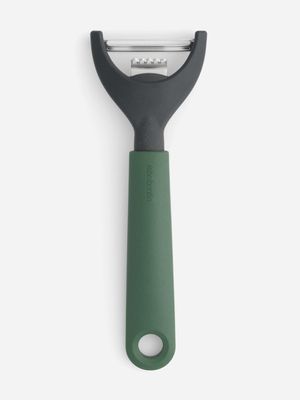 brabantia tasty+ y-peeler zester green