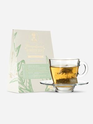 magnificent barista boys green rooibos tea lemon grass&ginger