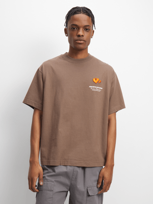 Archive Men's Brown T-Shirt