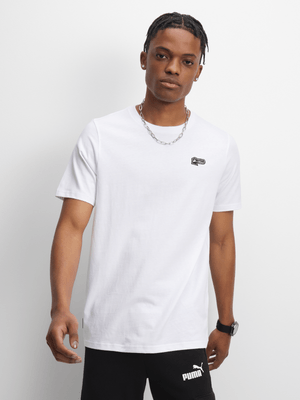 Puma Men's White T-Shirt