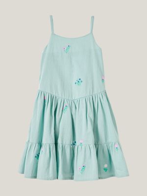 Cotton On Kids GIRL Blue Katelyn Sleeveless Dress