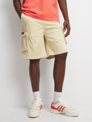 Redbat Men's Off White Cargo Shorts