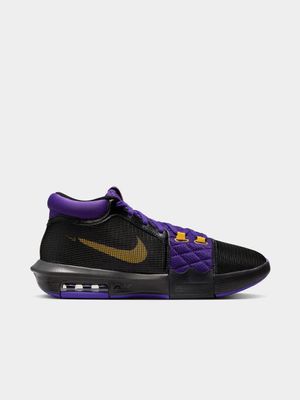 Nike Men's Lebron Witness VII Black/Purple Sneaker