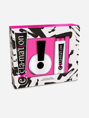 Exclamation Original Cologne Spray+ Body Spray Gift Set