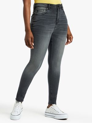 Women's Grey Skinny Jeans