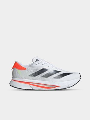 Mens adidas Adizero SL 2 White Running Shoes