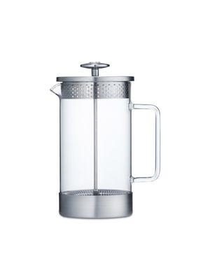 Barista & Co Silver 8 Cup Coffee Press