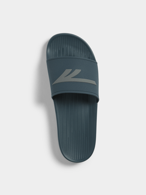 Mens Hi-Tec Core Navy Slides