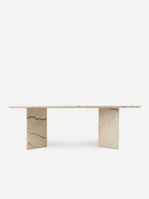 Milan Dining Table Ivory