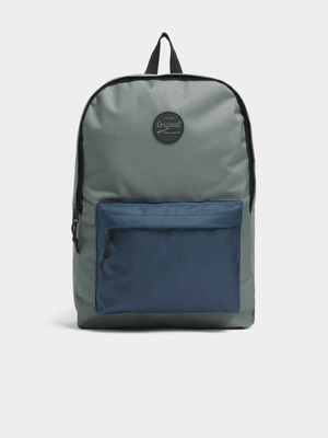 Jet Men's Grey/Blue Back Pack