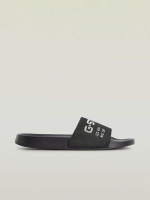 G-Star Men's Cart Black Slides