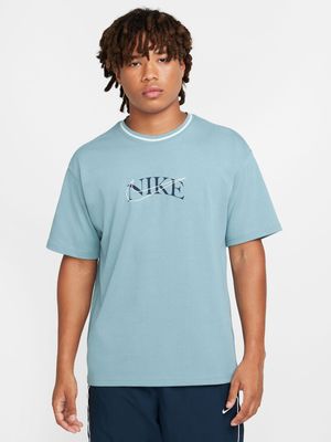 Nike Men's Nsw Max90 Sky Blue T-Shirt