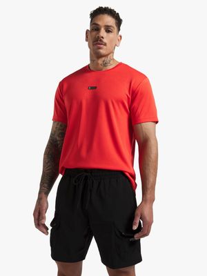 Mens TS Hybrid Utility Black Shorts