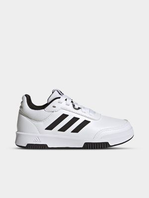 Junior Grade-School adidas Tensaur Sport White/Black Training Shoes