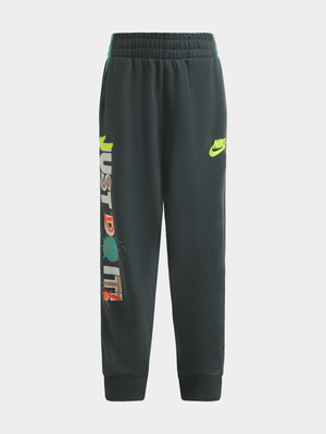 Nike Kids Unisex Sportswear Express Yourself Green Sweat Pants