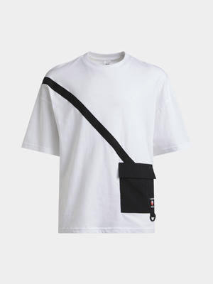 Jet Younger Boys White Oversized T-Shirt