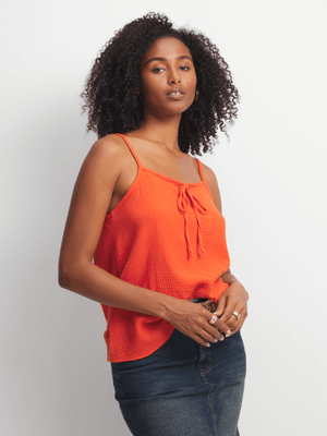 Jet Women's Burnt Orange Camisole Top