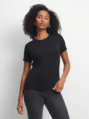 Jet Women's Black T-Shirts