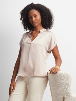 Jet Women's Stone Satin Top