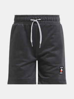 Jet Younger Boys Charcoal Fleece Shorts