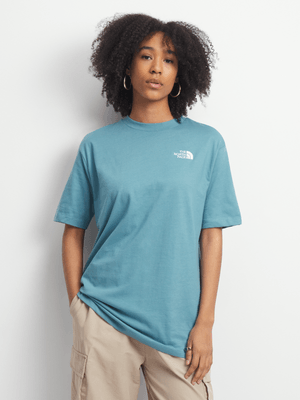 The North Face Women's Essential Blue T-Shirt