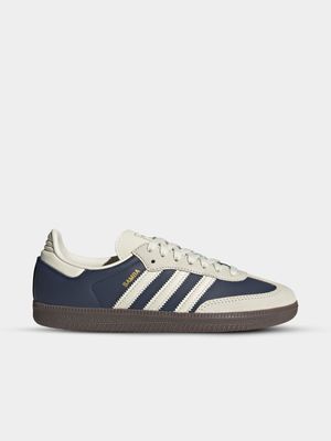 adidas Originals Women's Samba OG Navy/Cream Sneaker