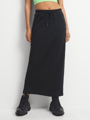 Converse Women's Black Maxi Skirt