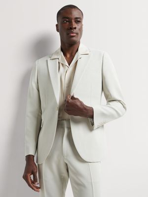 Men's Markham Skinny Texture Stone Suit Jacket