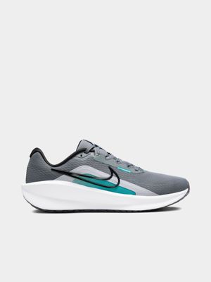 Mens Nikes Downshifter 13 Grey/White/Blue Running Shoes