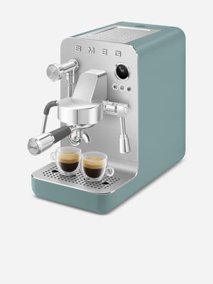 Smeg Matt Minipro Espresso Machine Emerald Green